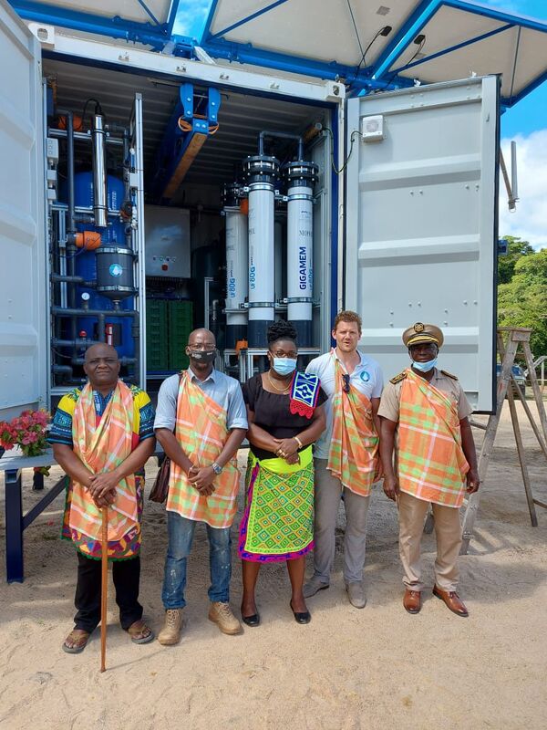 BOSAQ paves the way for sustainable clean drinking water in the inland of Suriname