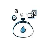 cheaper drinking water icon